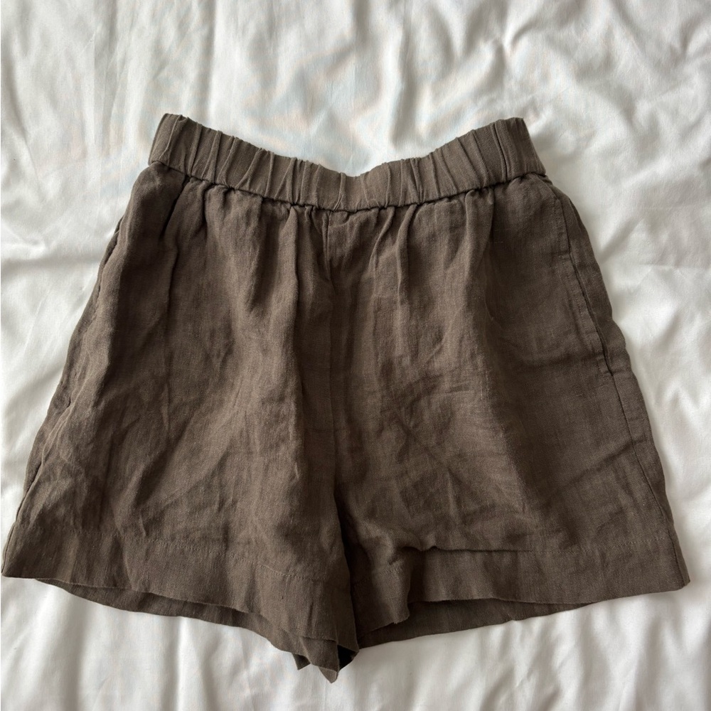 Jenni Kayne Linen Logan Shorts